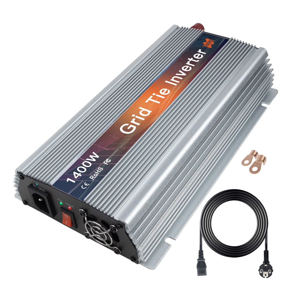 Micro Inverter 1400W Solar Grid Tie - 1000-1400 Вт сетчатый микро-солнечный инвертор 20-50