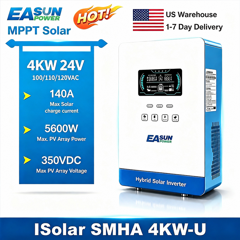 Grid Tie Inverter Limiter 2000W - Гибридный солнечный инвертор EASUN POWER 4