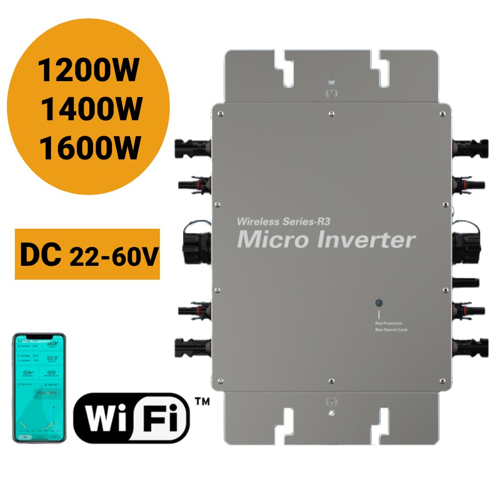 Grid Tie Watt Солнечный микрои – обзор и цена Micro Inverter 1400W Solar Grid Tie